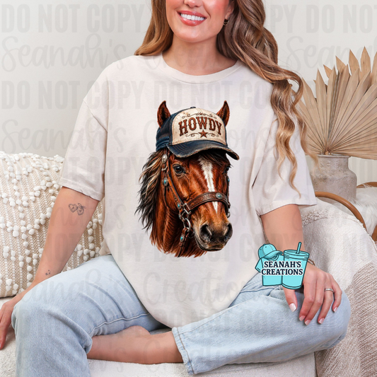 🐴🤠Howdy Horse Graphic Tee