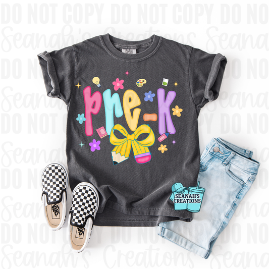 Back-to-School Grade Level Tees
