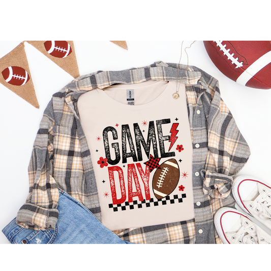 🏈 GAME DAY Graphic Tee – Cheer Loud, Look Cute! 🏈